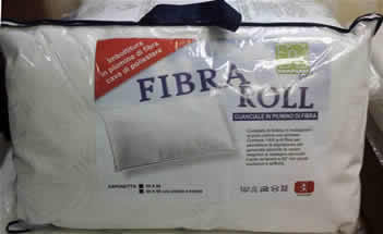 cuscino in fibra roll